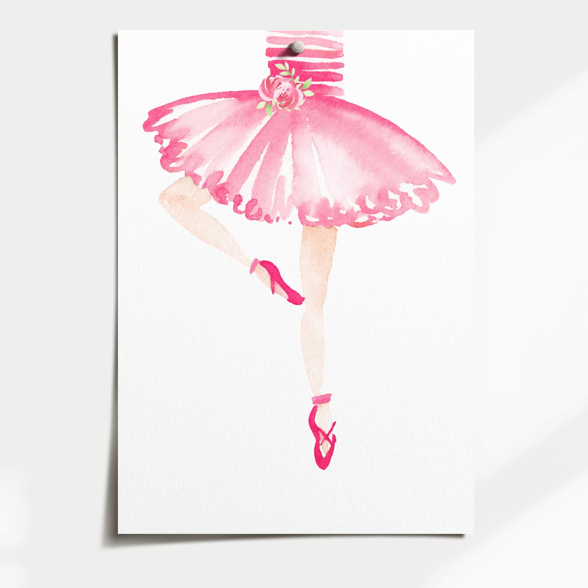 Ballerinas & Name Print