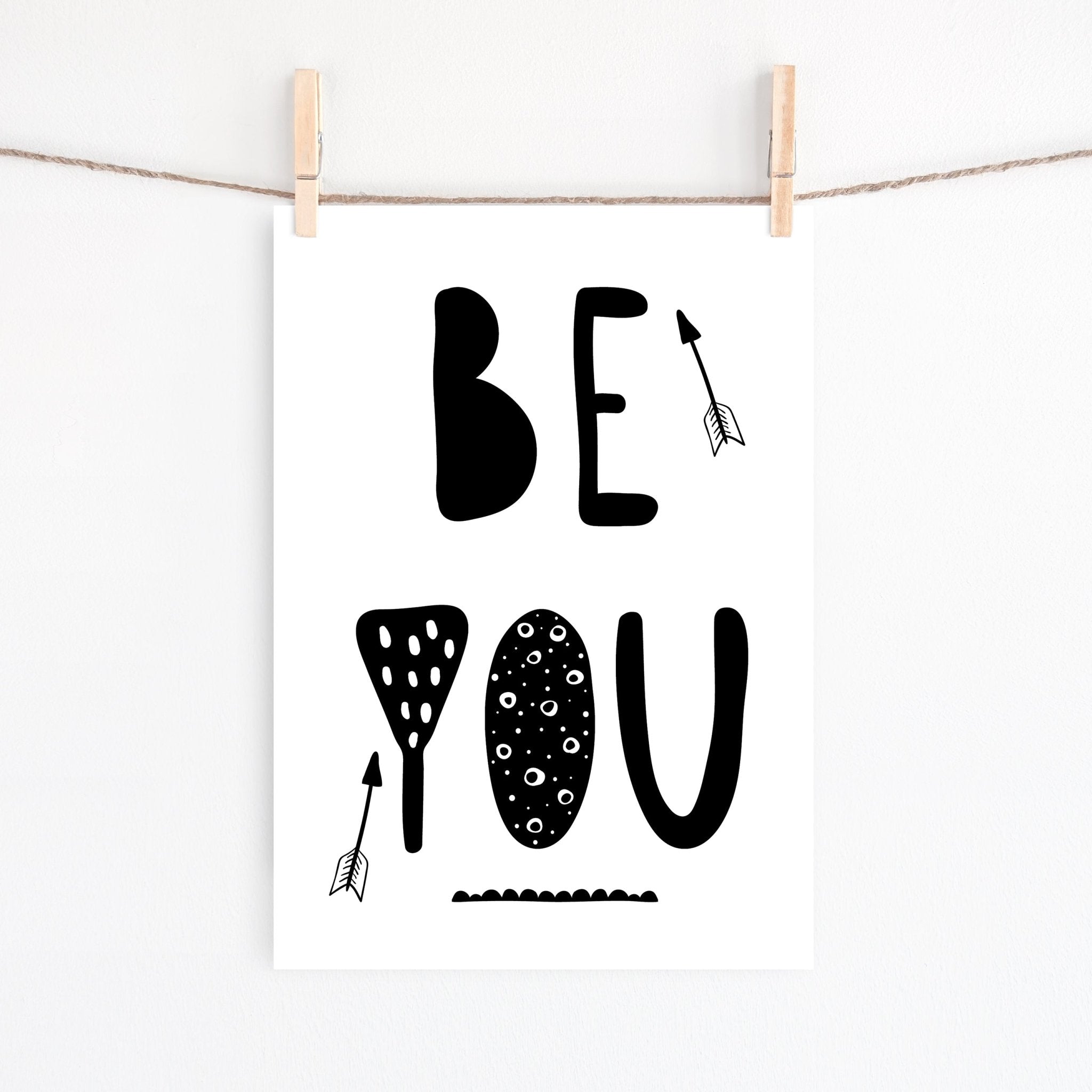 Be You Tribal Arrows Print