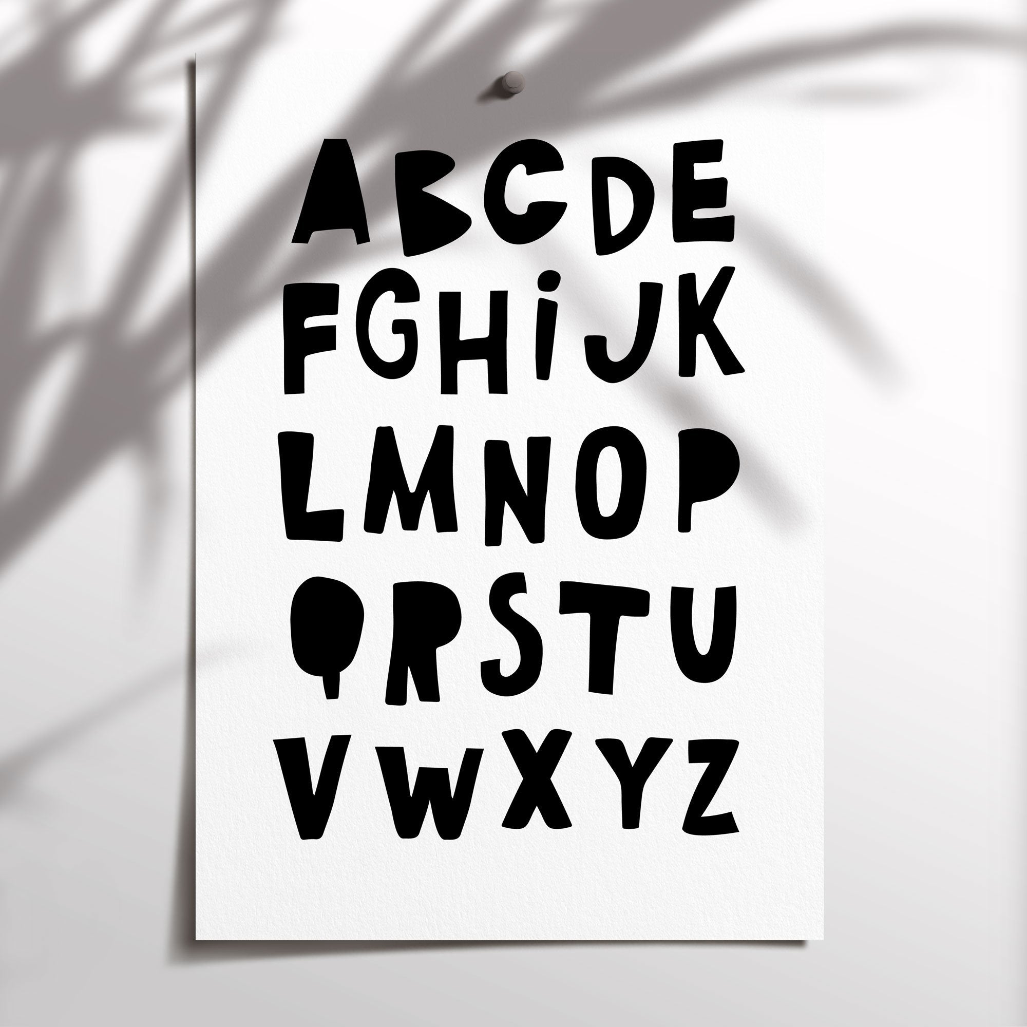 Bear, Alphabet & Rainbow Prints