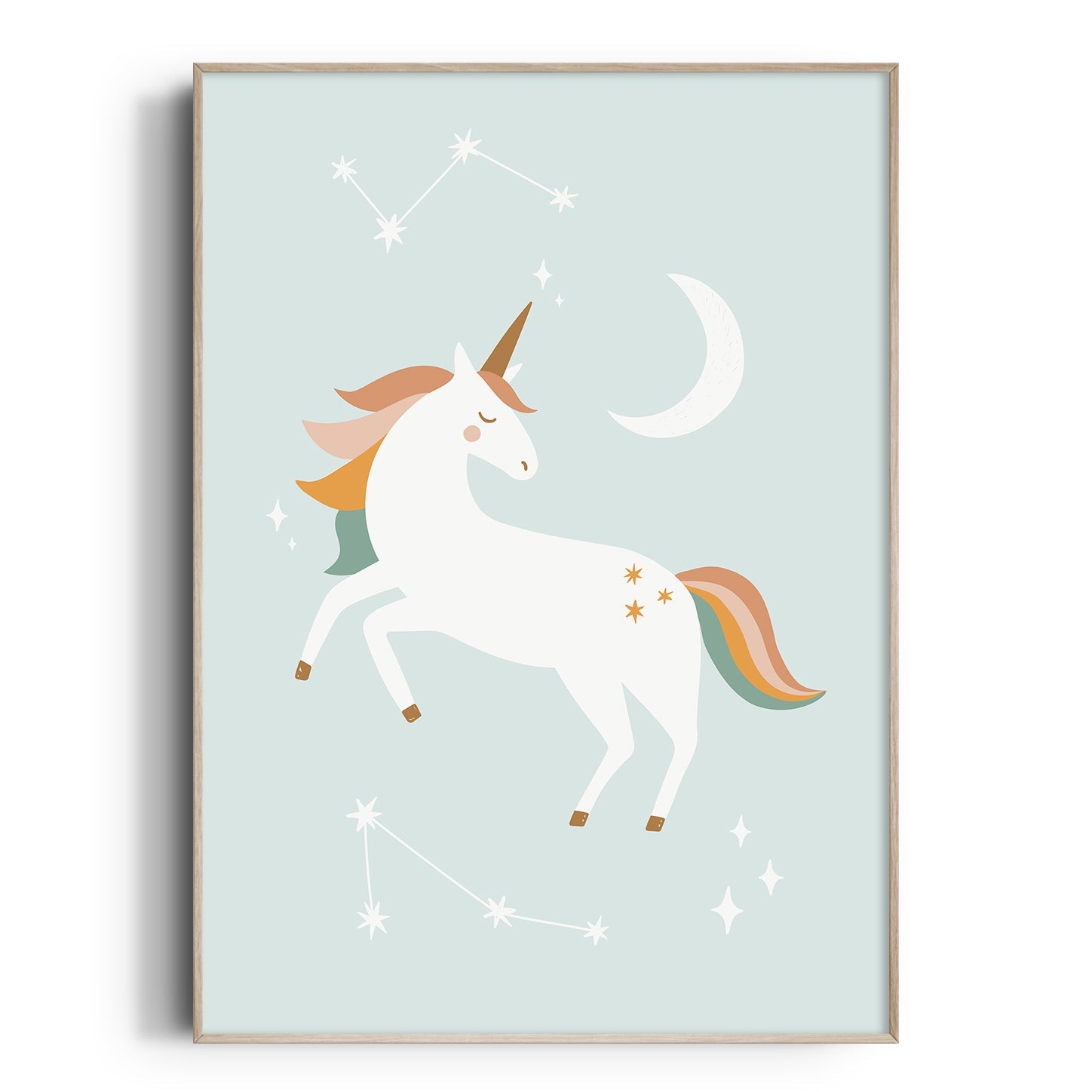 Boho Unicorn Print