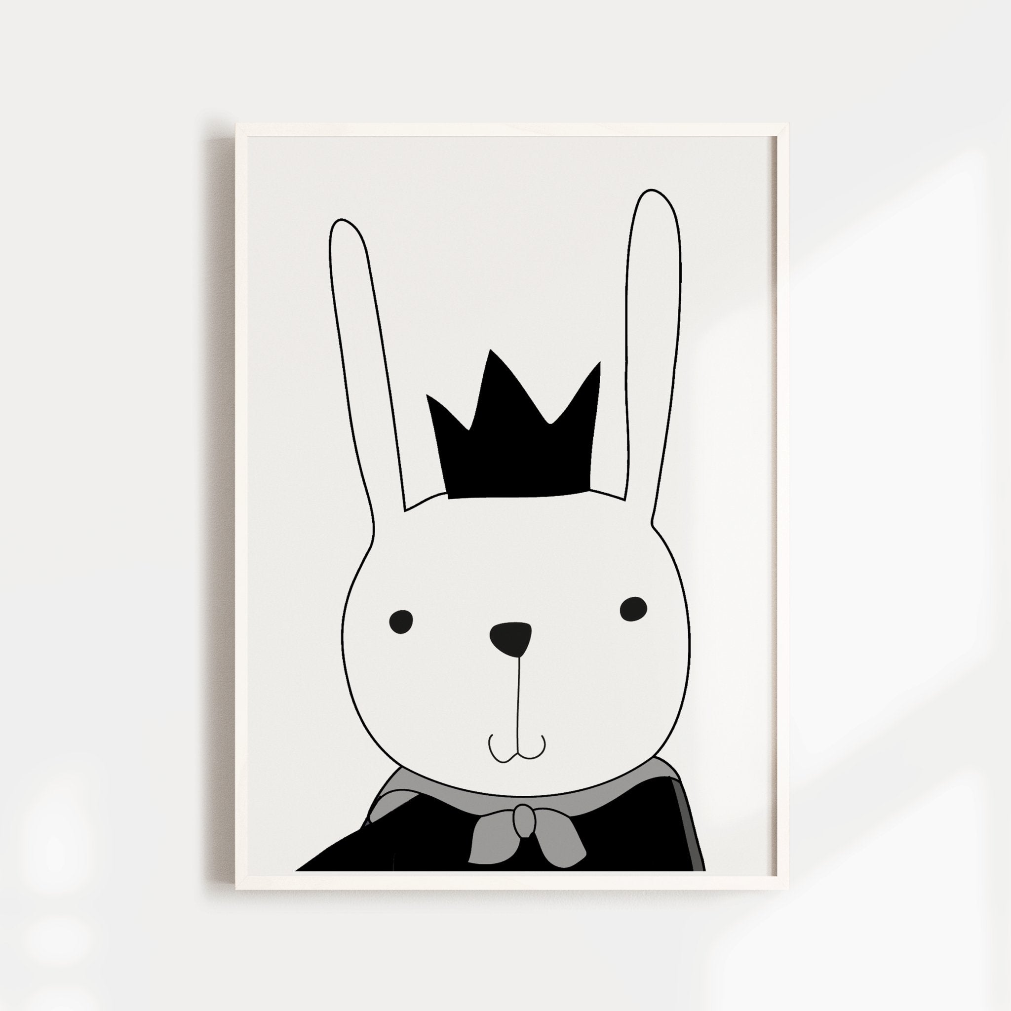 Bunny King Print
