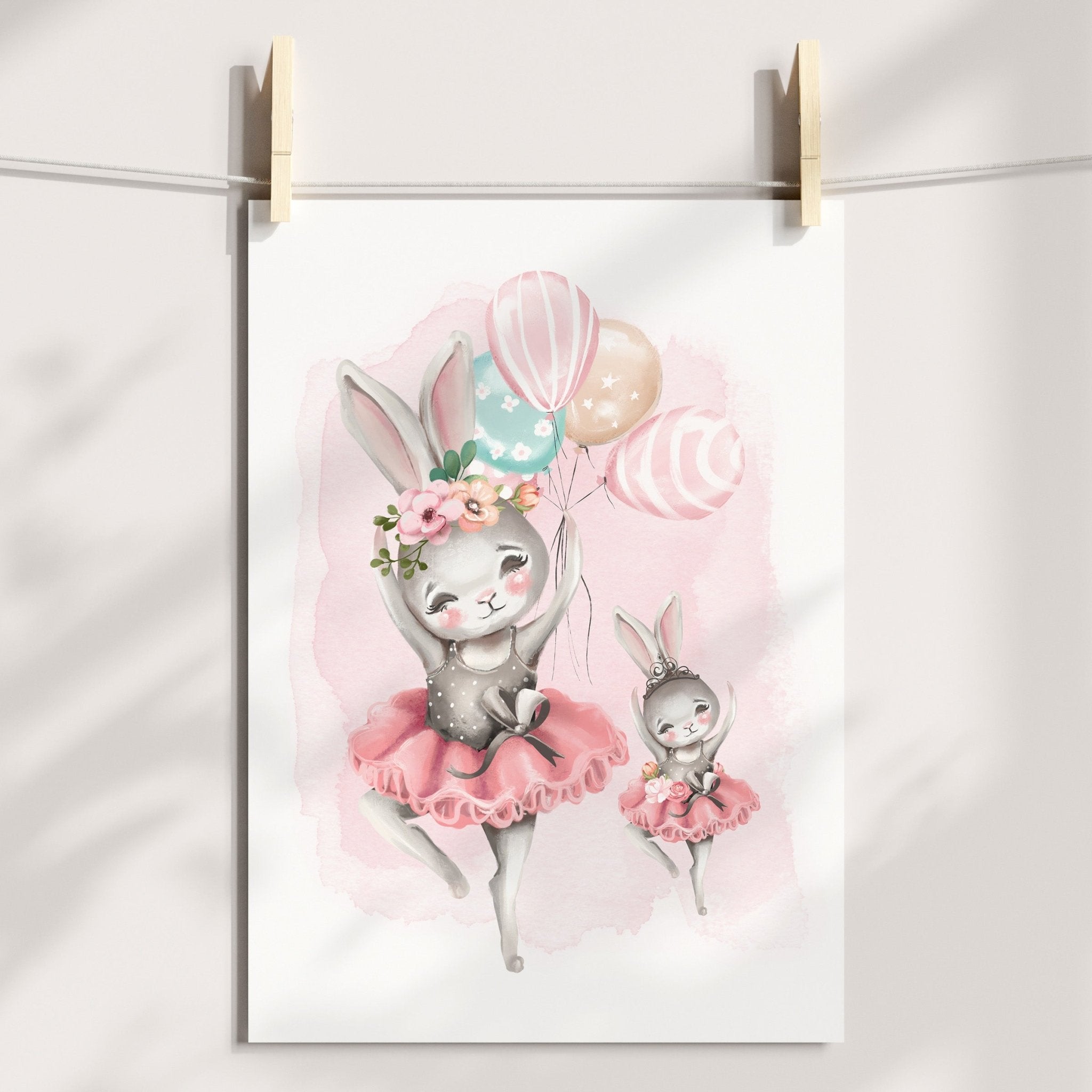 Dancing Ballerina Bunnies