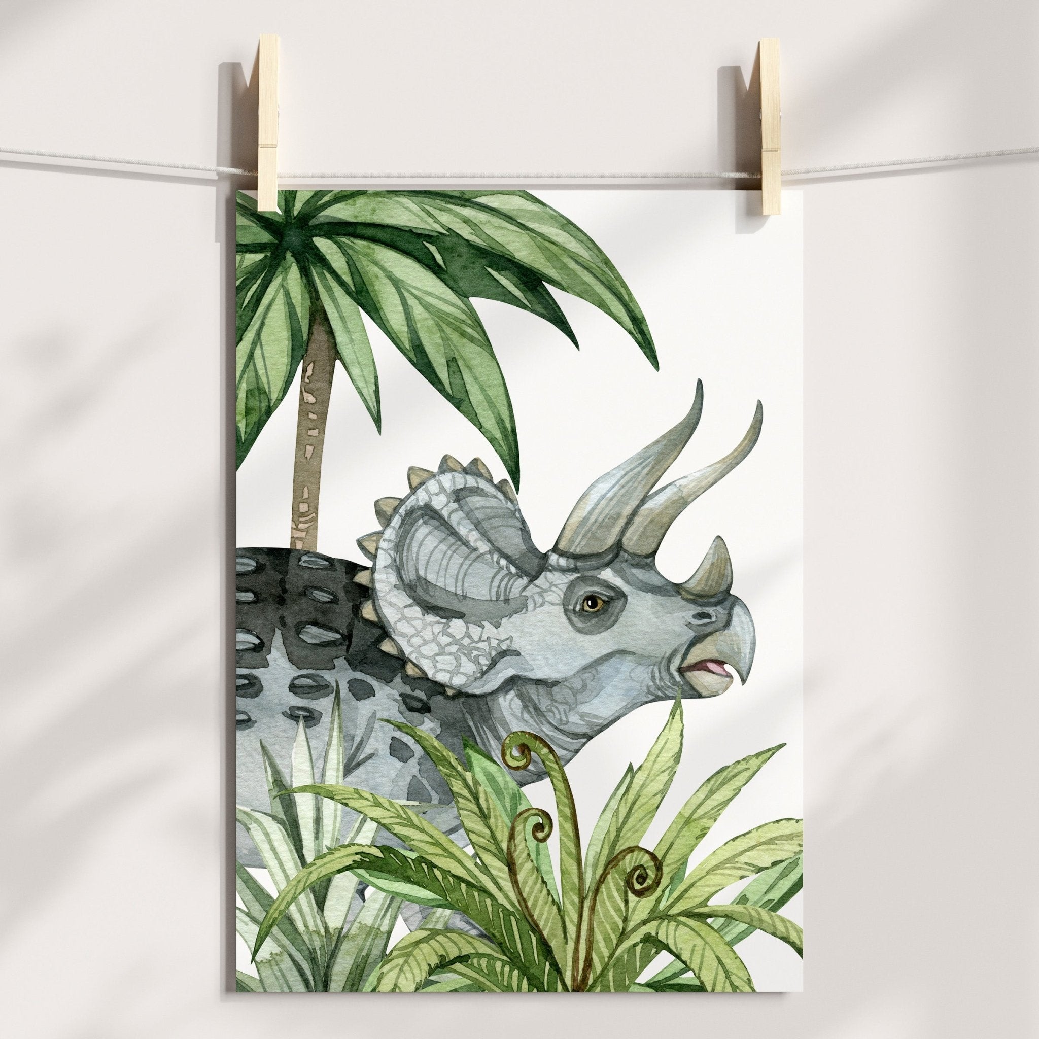 Dinosaur & Name Prints