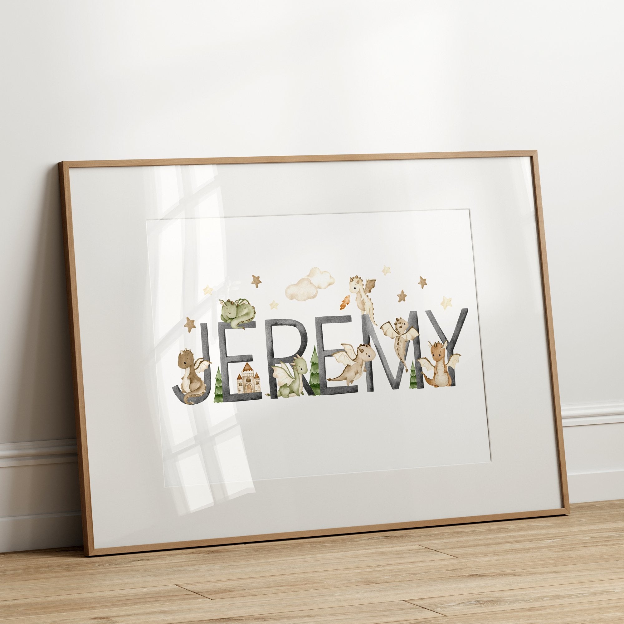 Dragon Name Print