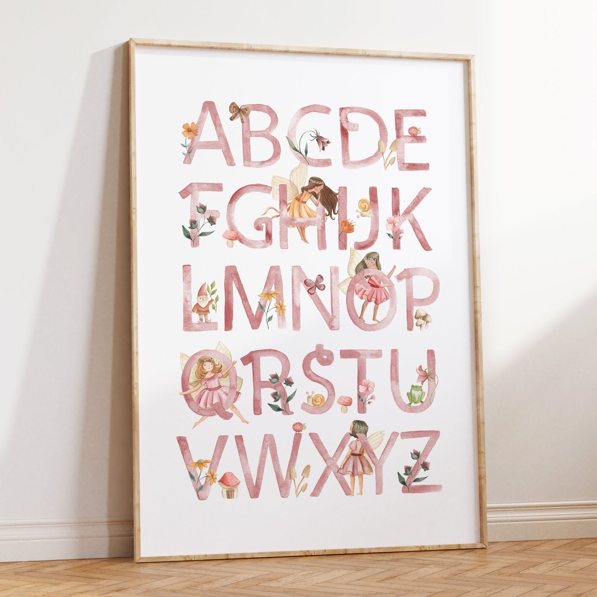 Fairy Alphabet Print