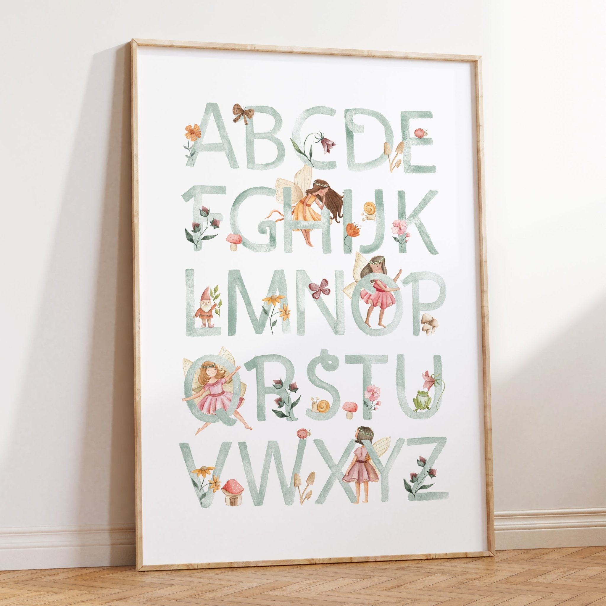Fairy Alphabet Print