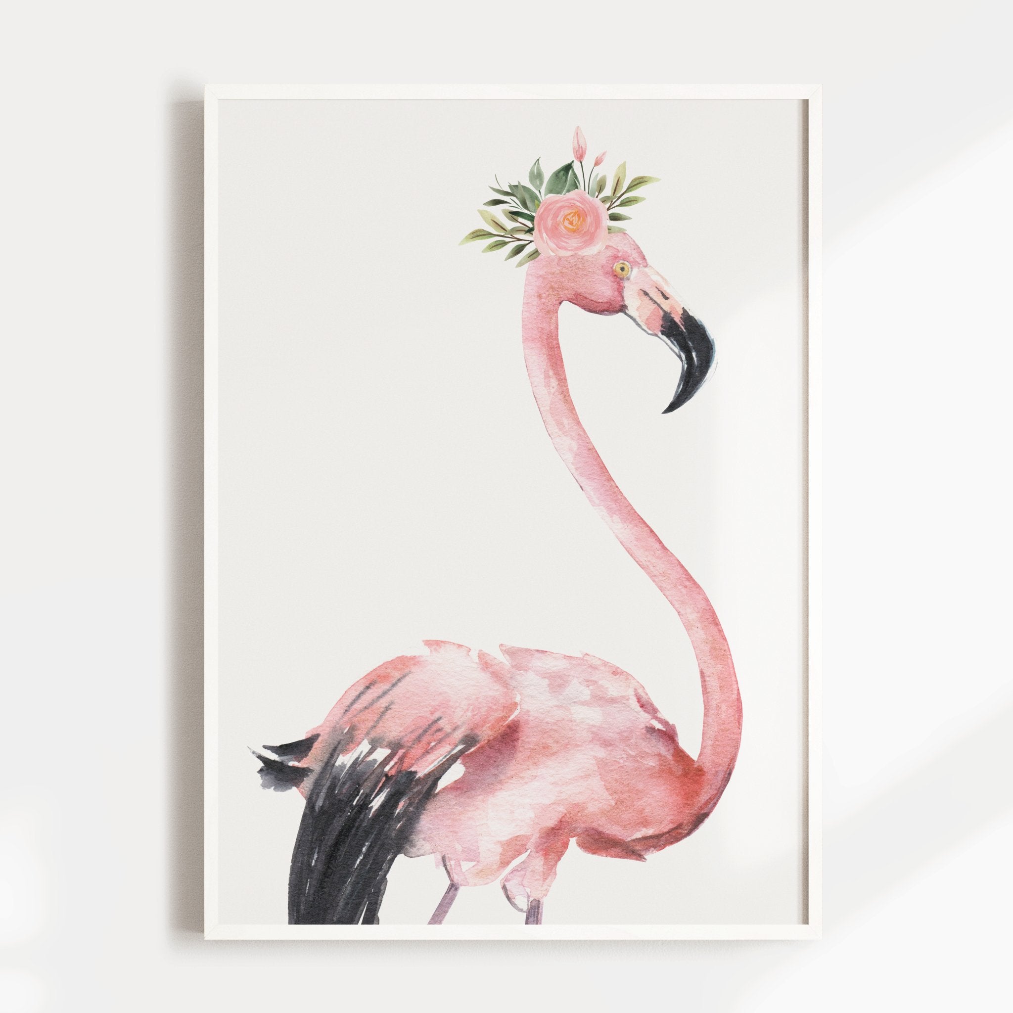 Flamingo Print