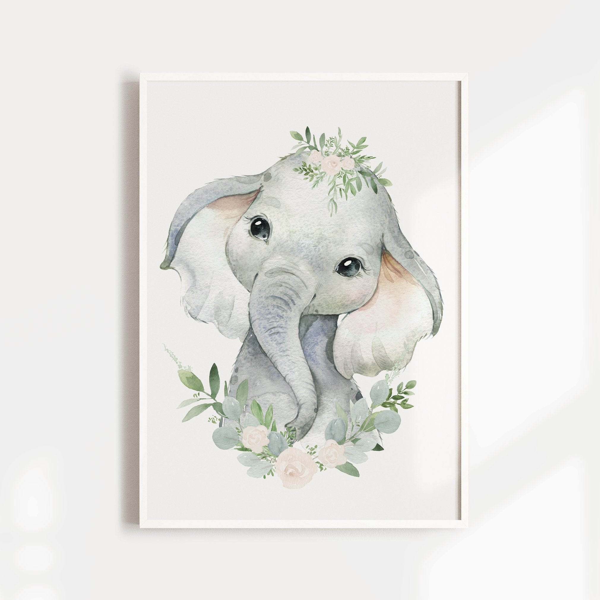 Floral Llama, Elephant & Zebra Prints