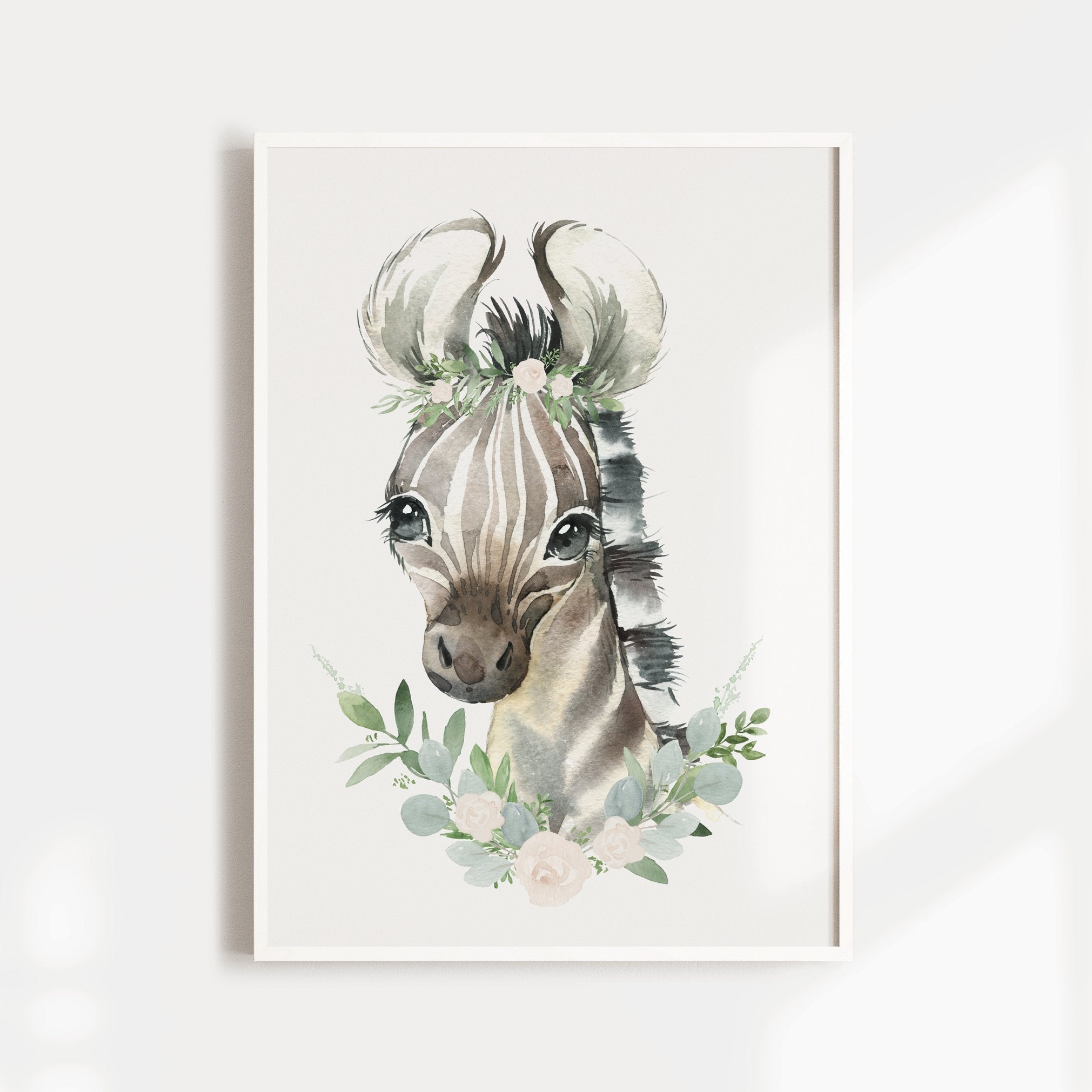 Floral Name Print, Elephant & Zebra Prints