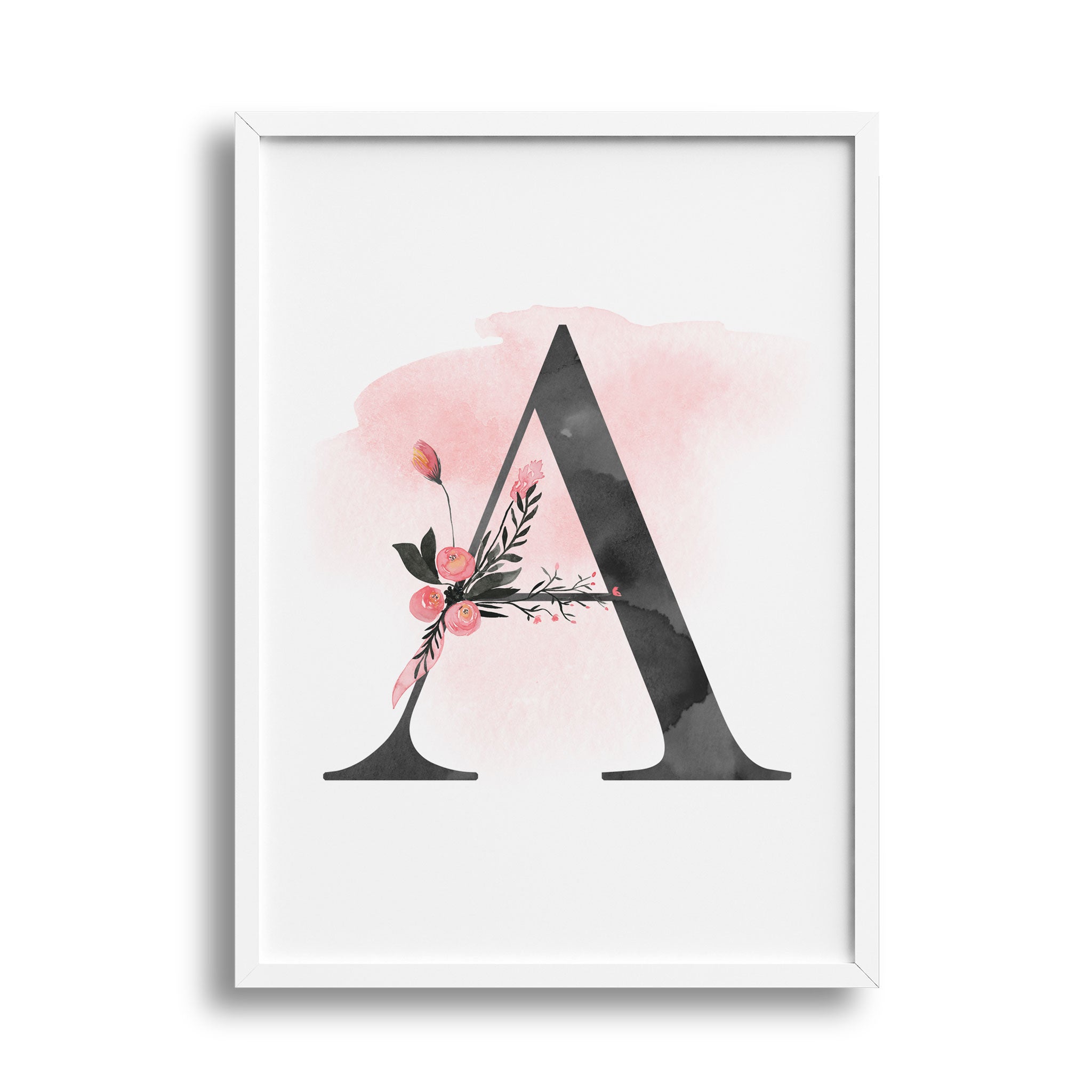 Woodland Deer, Letter & Birth Prints