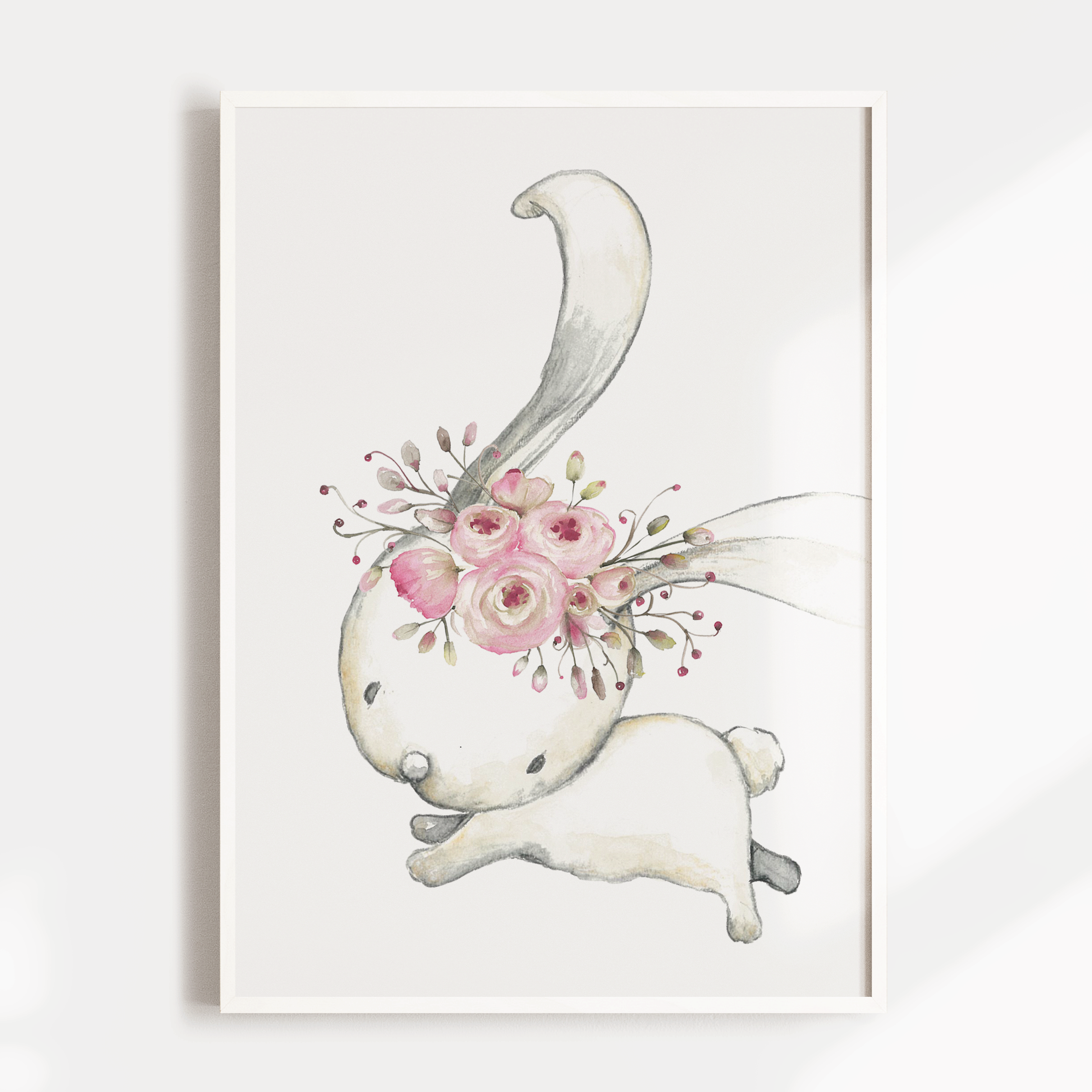 Woodland Bunny Print
