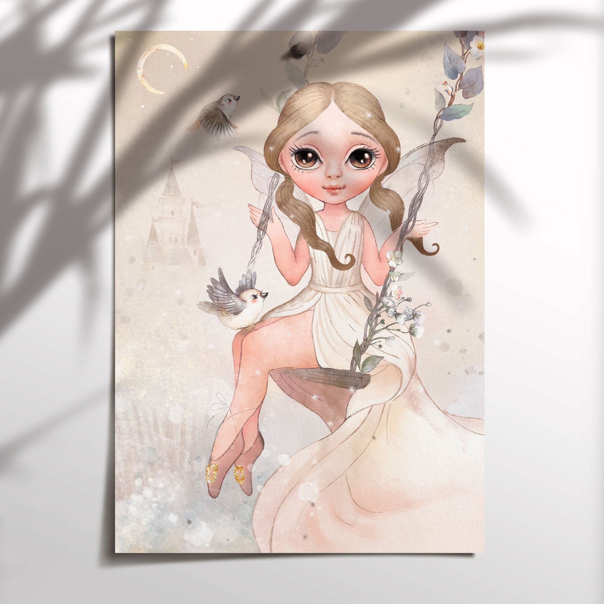 Vintage Fairy Print