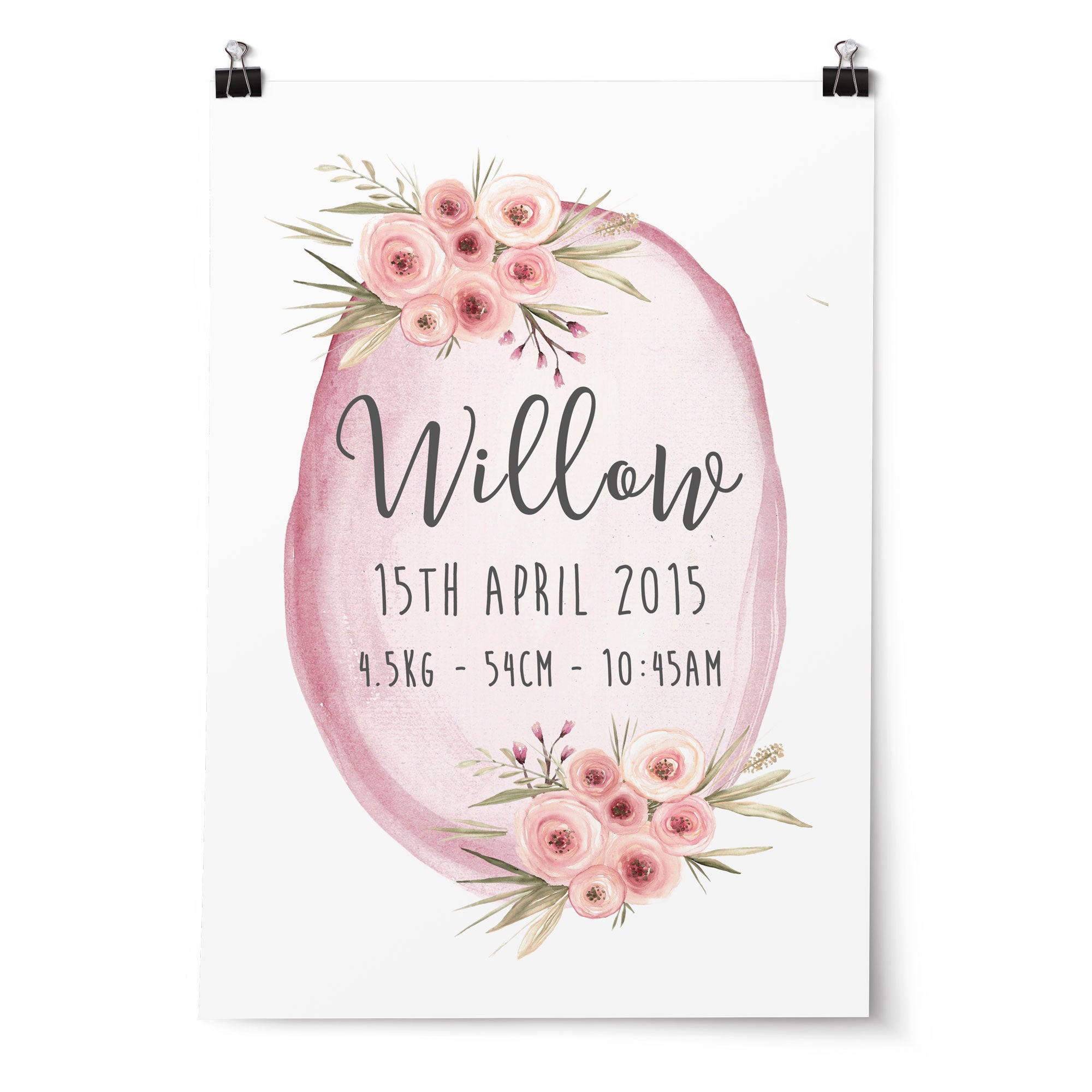 Woodland Bunny, Fox & Birth Prints