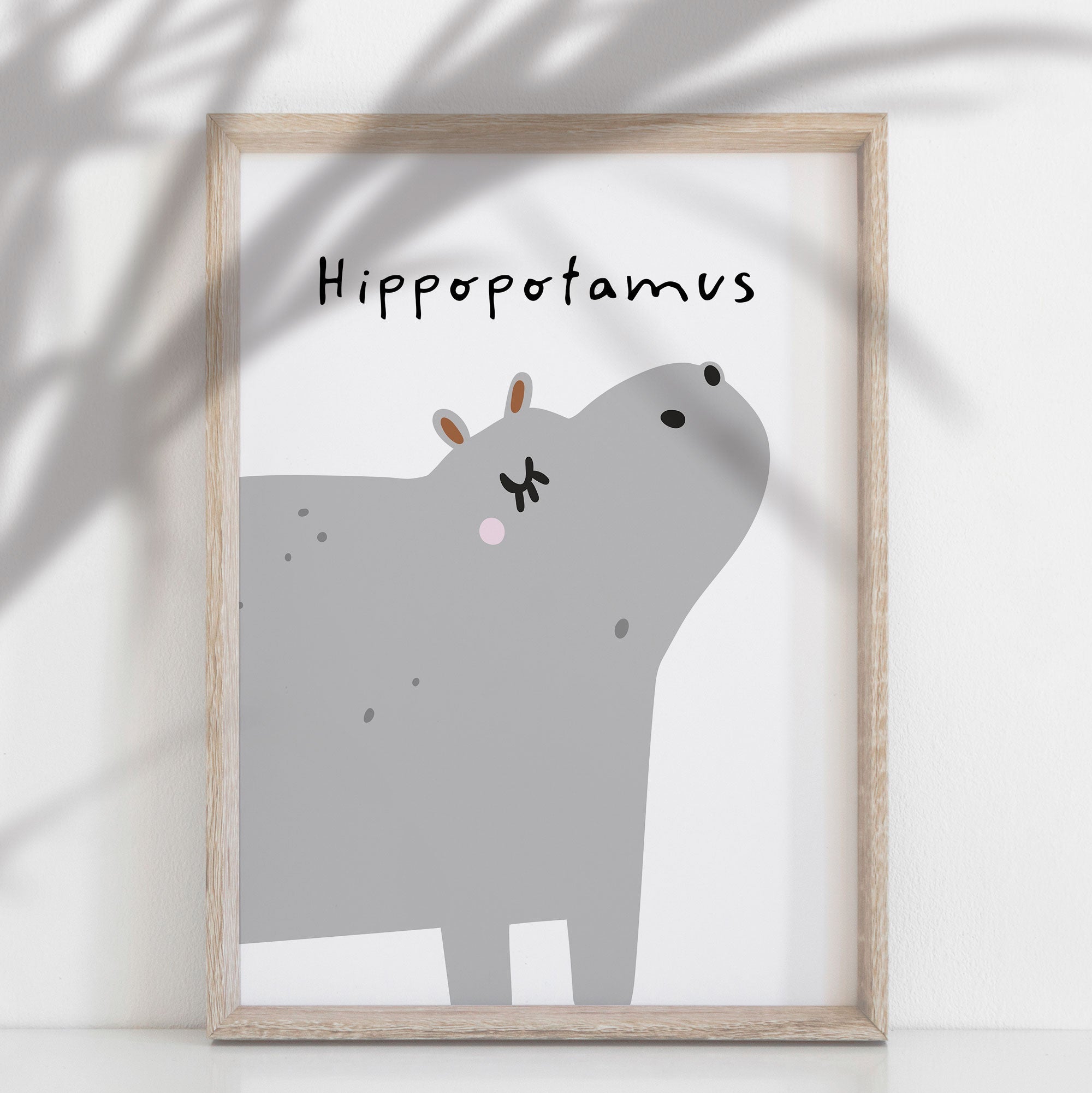 Hippo Print