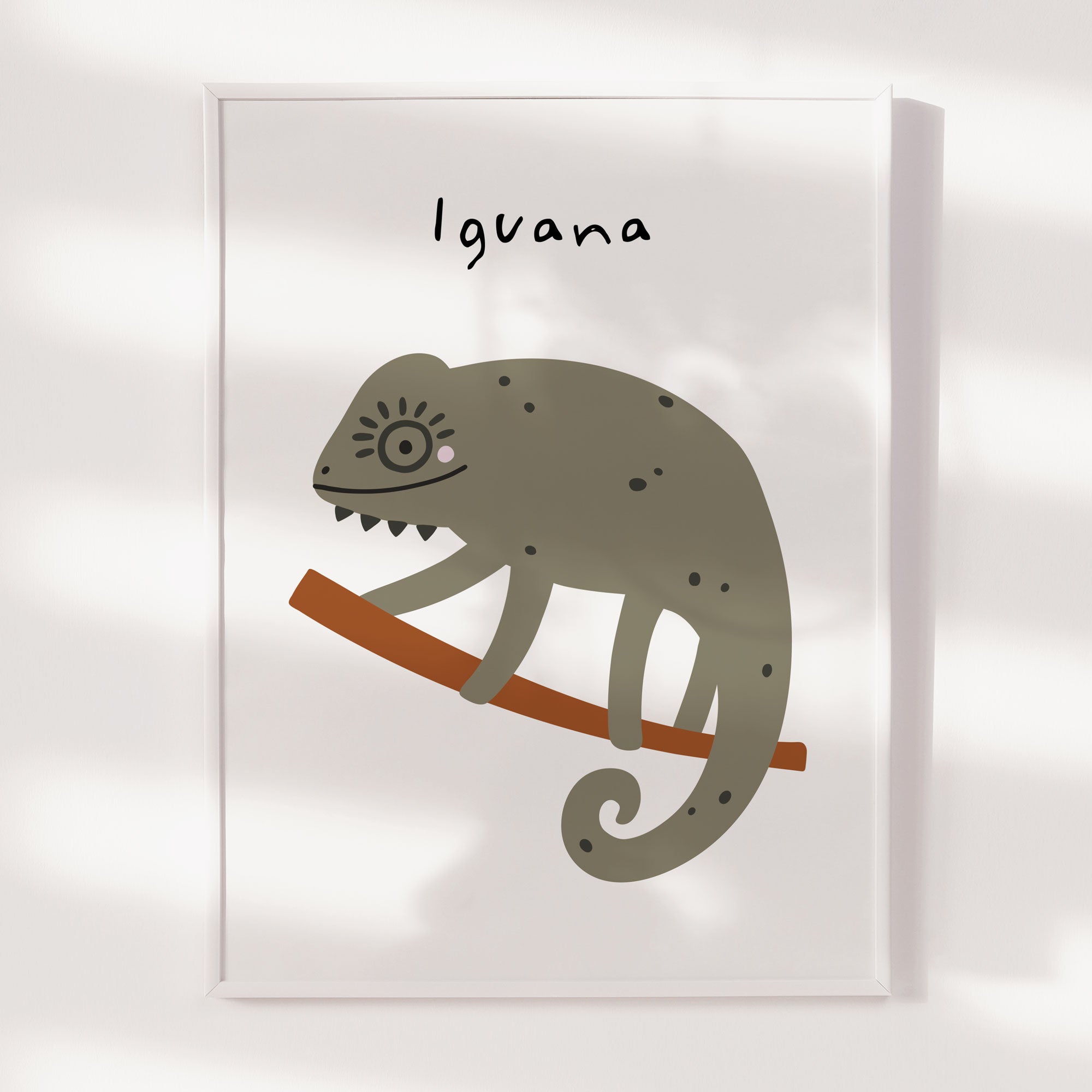 Iguana Print