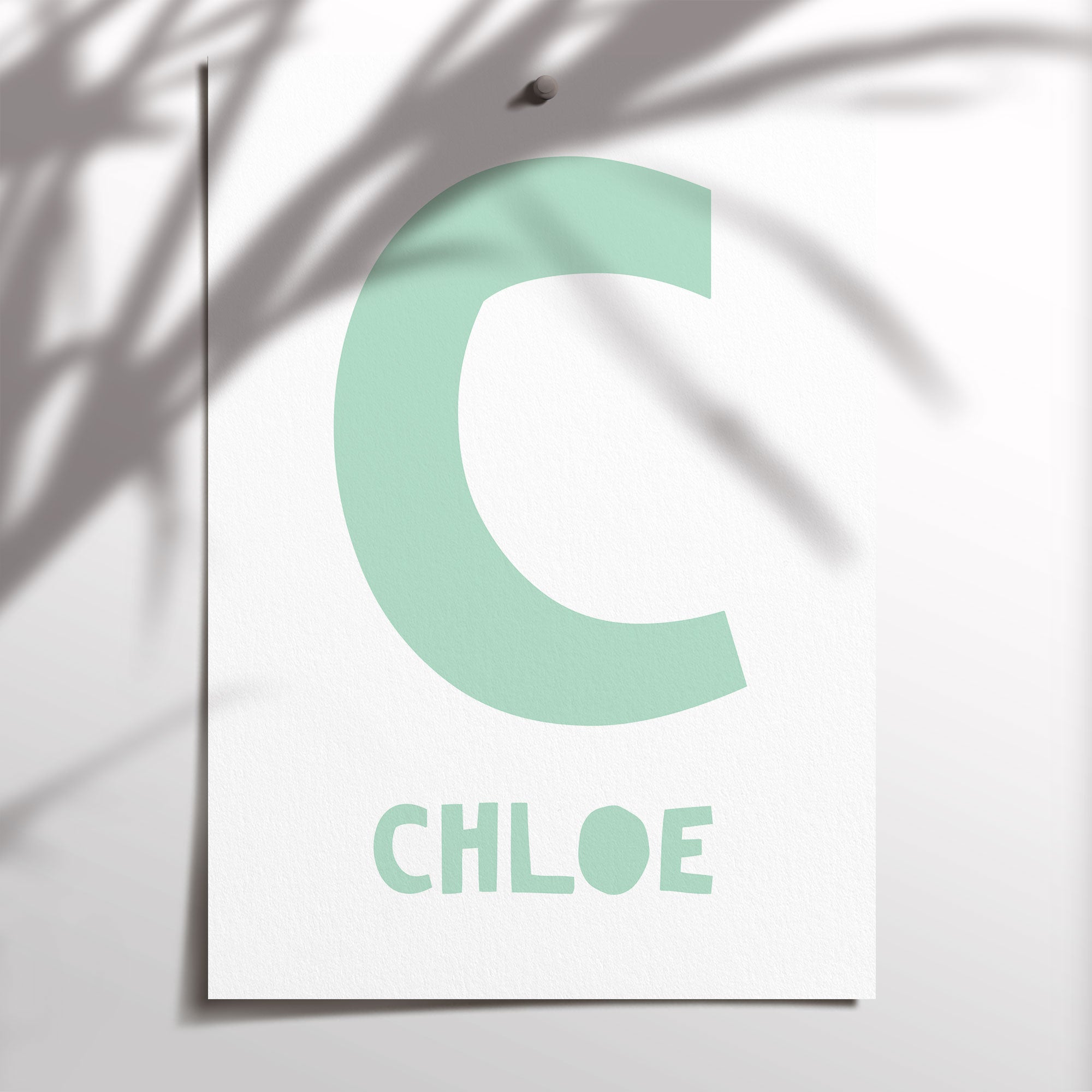 Jungle Animals, Name & Rainbow Prints