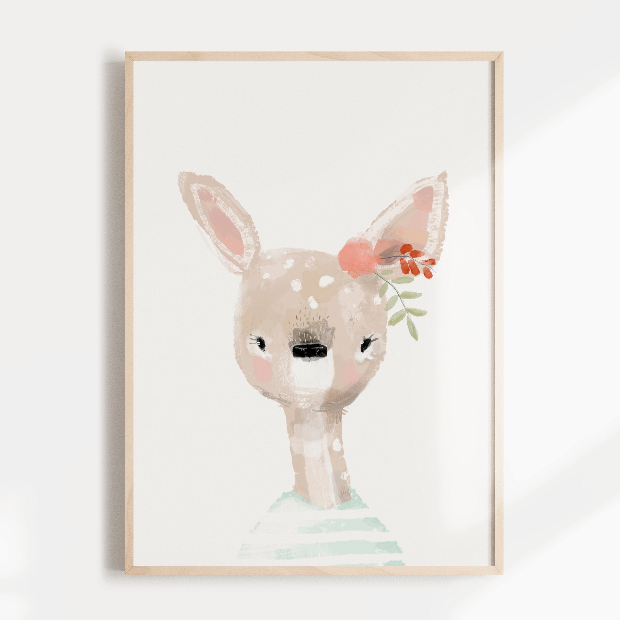 Little Miss Deer Print