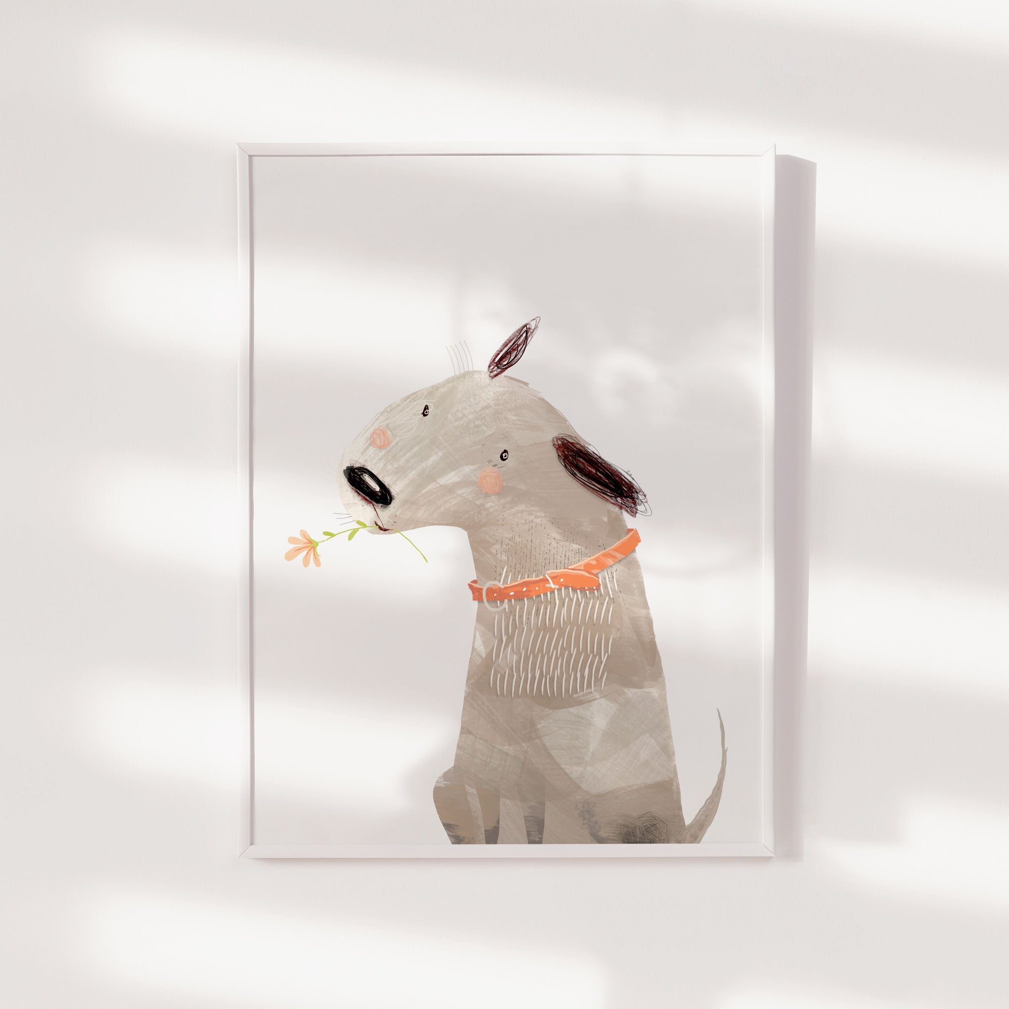 Little Miss Puppy Print