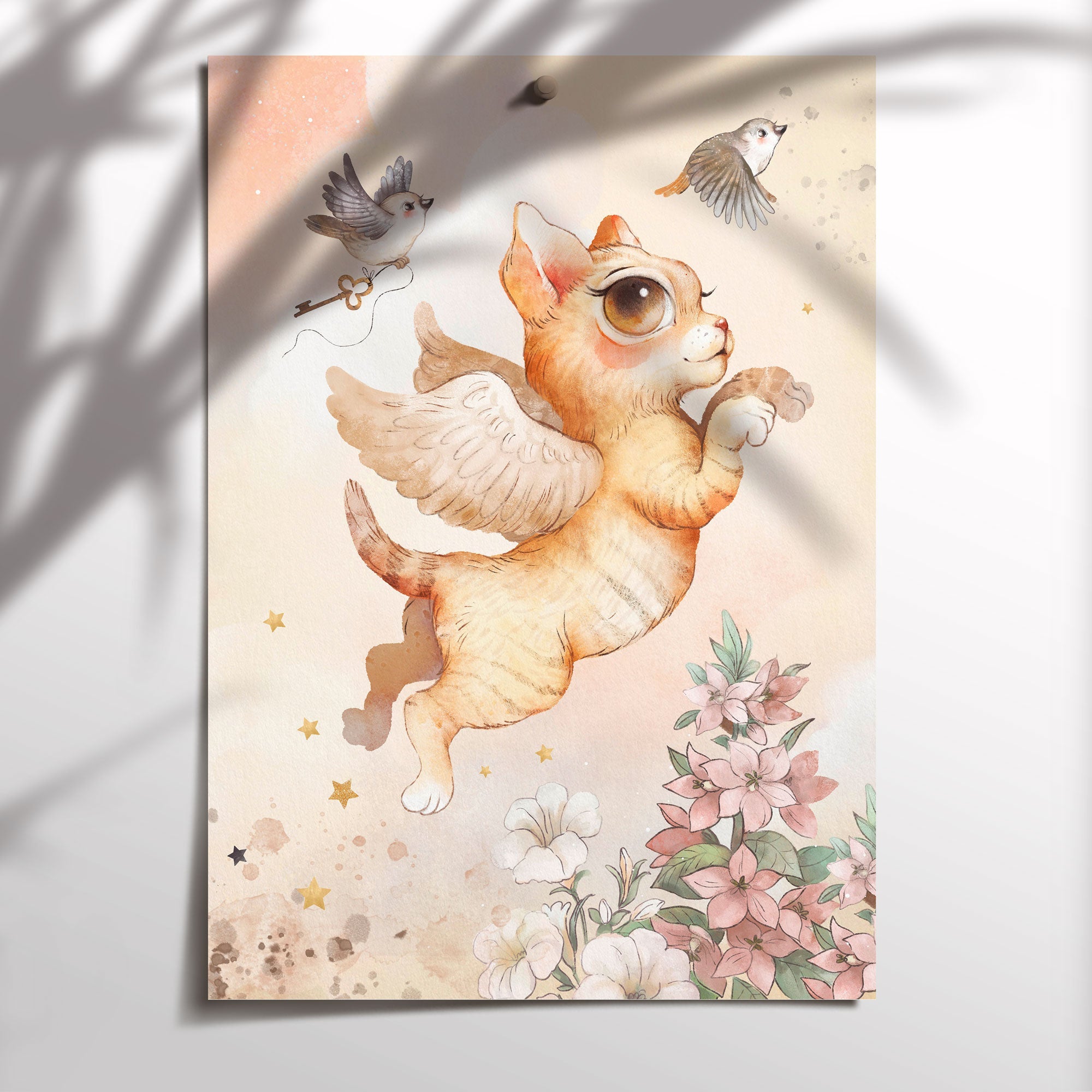 Magical Kitten Print