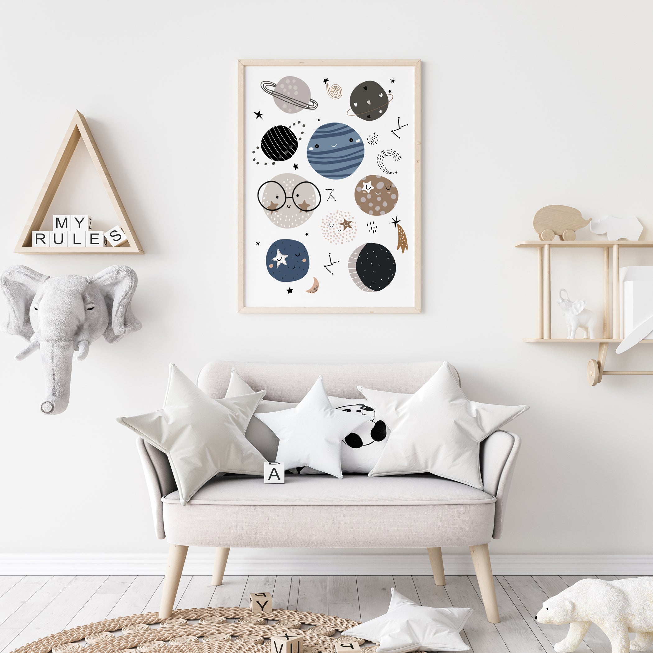 Space & Planets Print